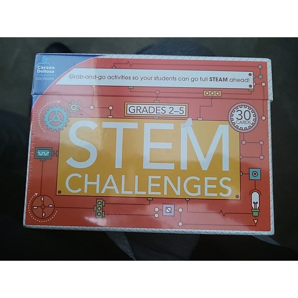 STEM‎ Challenges Learning Cards Grade 2-5